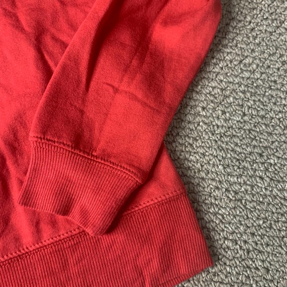 Maurices Womens Sweatshirt Size XS Red Homebody Crew Neck Pullover Long Sleeve - Picture 4 of 12